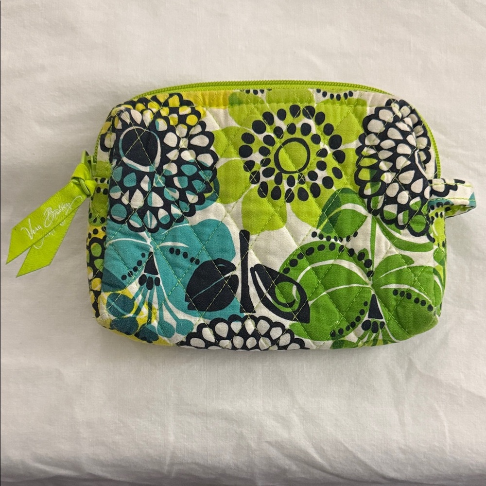 Vera Bradley Limes Up Cosmetic Bag